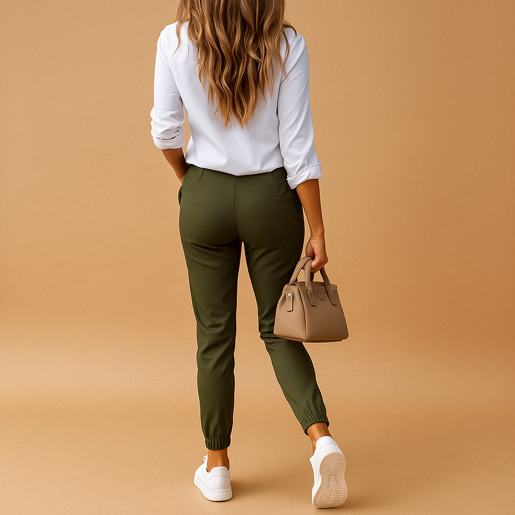 Spodnie chino slim fit ze stretchem dla kobiet