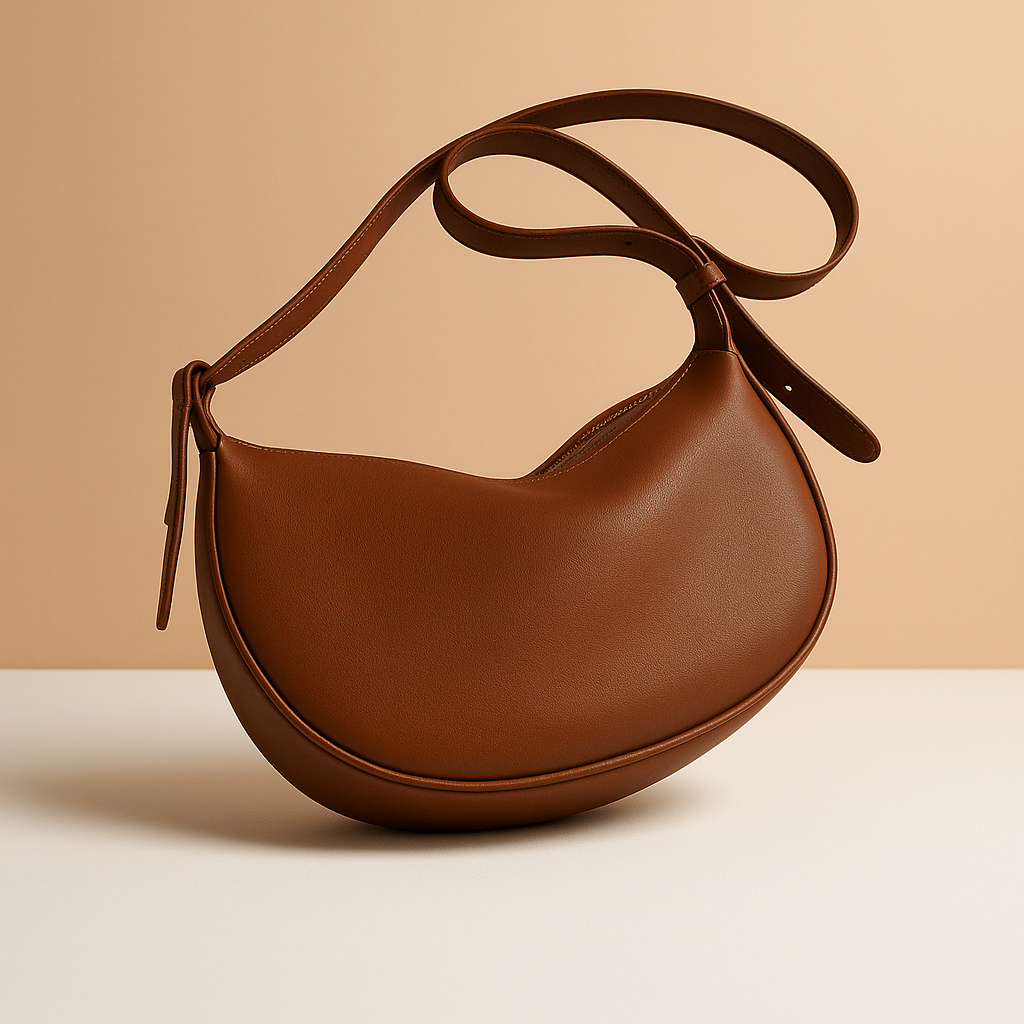 Minimalistyczna damska torebka crossbody z miękkiej skóry PU