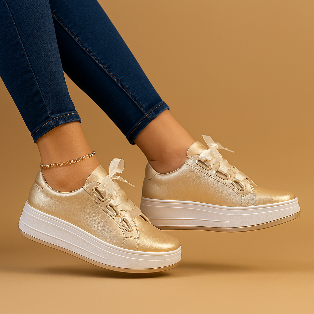 Damskie buty sportowe w stylu retro