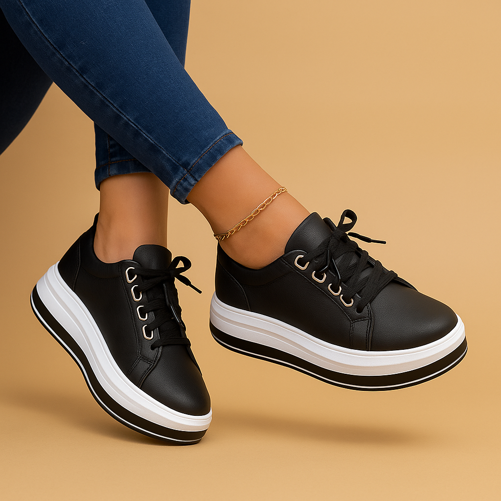 Damskie buty sportowe w stylu retro