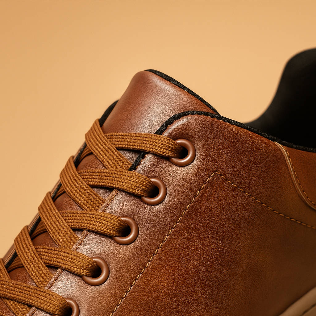 Solidne buty męskie o stylowym miejskim designie