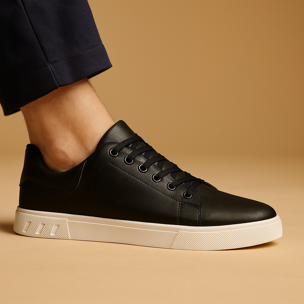 Solidne buty męskie o stylowym miejskim designie