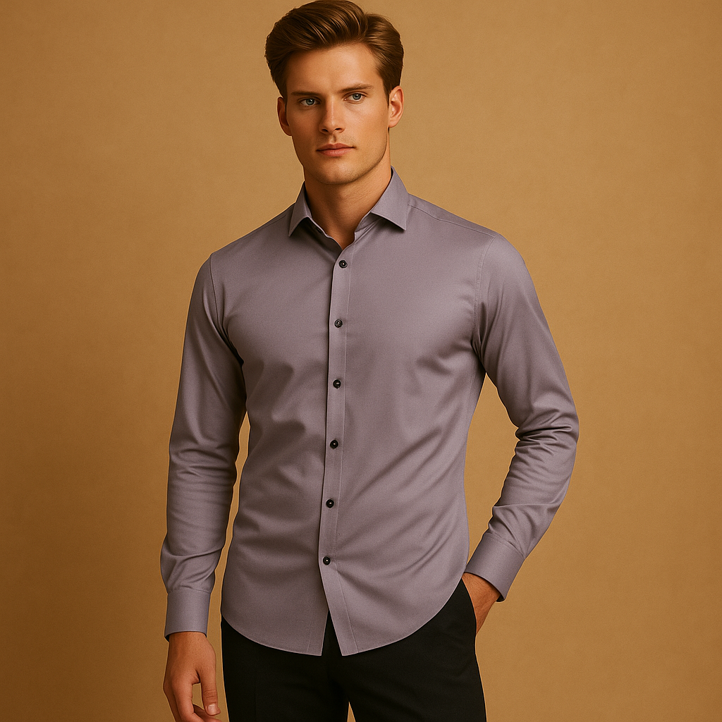 Męska koszula slim-fit ze stretchem