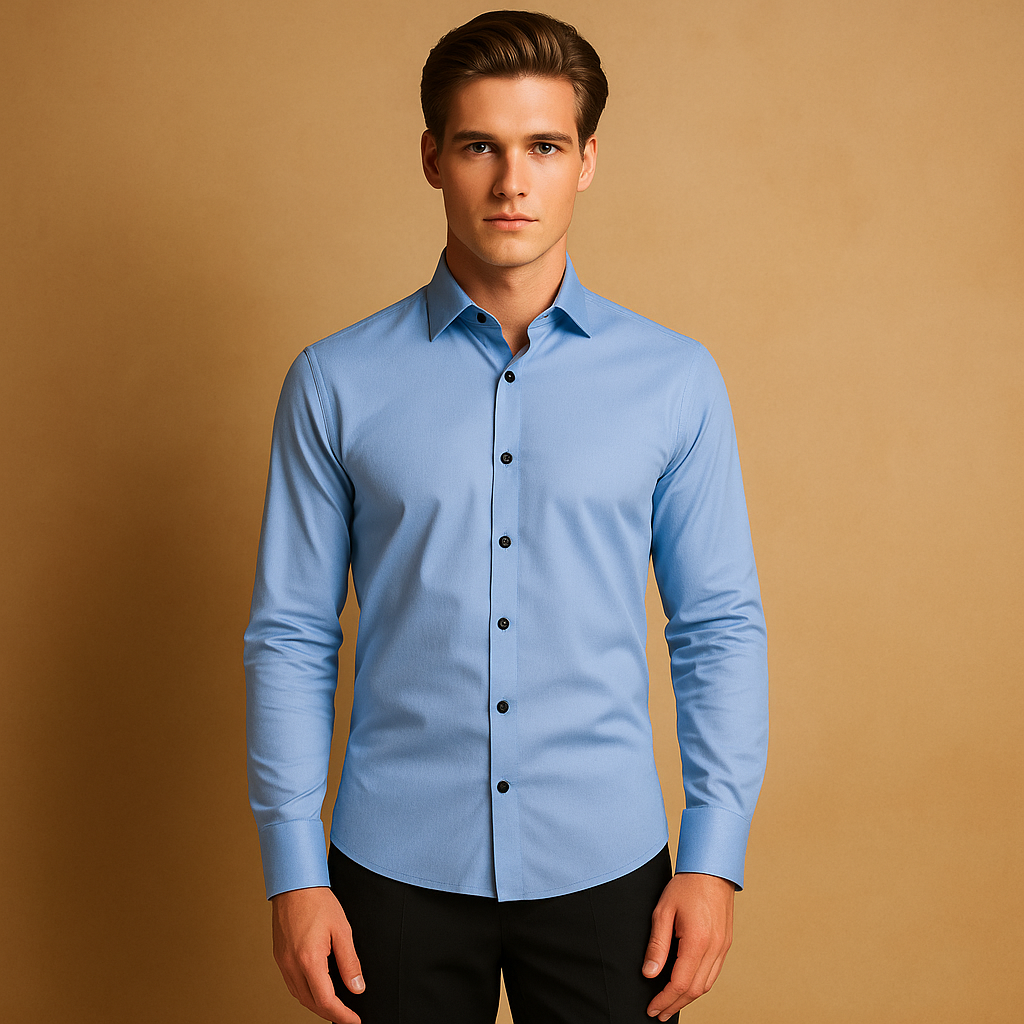 Męska koszula slim-fit ze stretchem