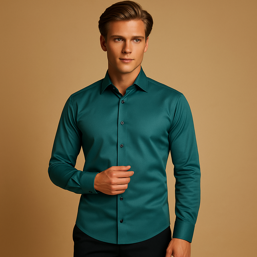 Męska koszula slim-fit ze stretchem