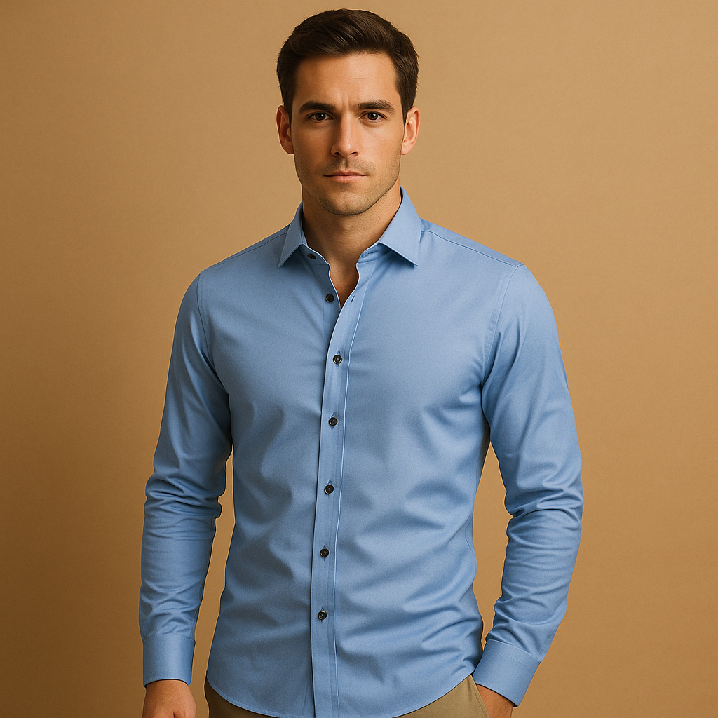 Męska koszula slim-fit ze stretchem