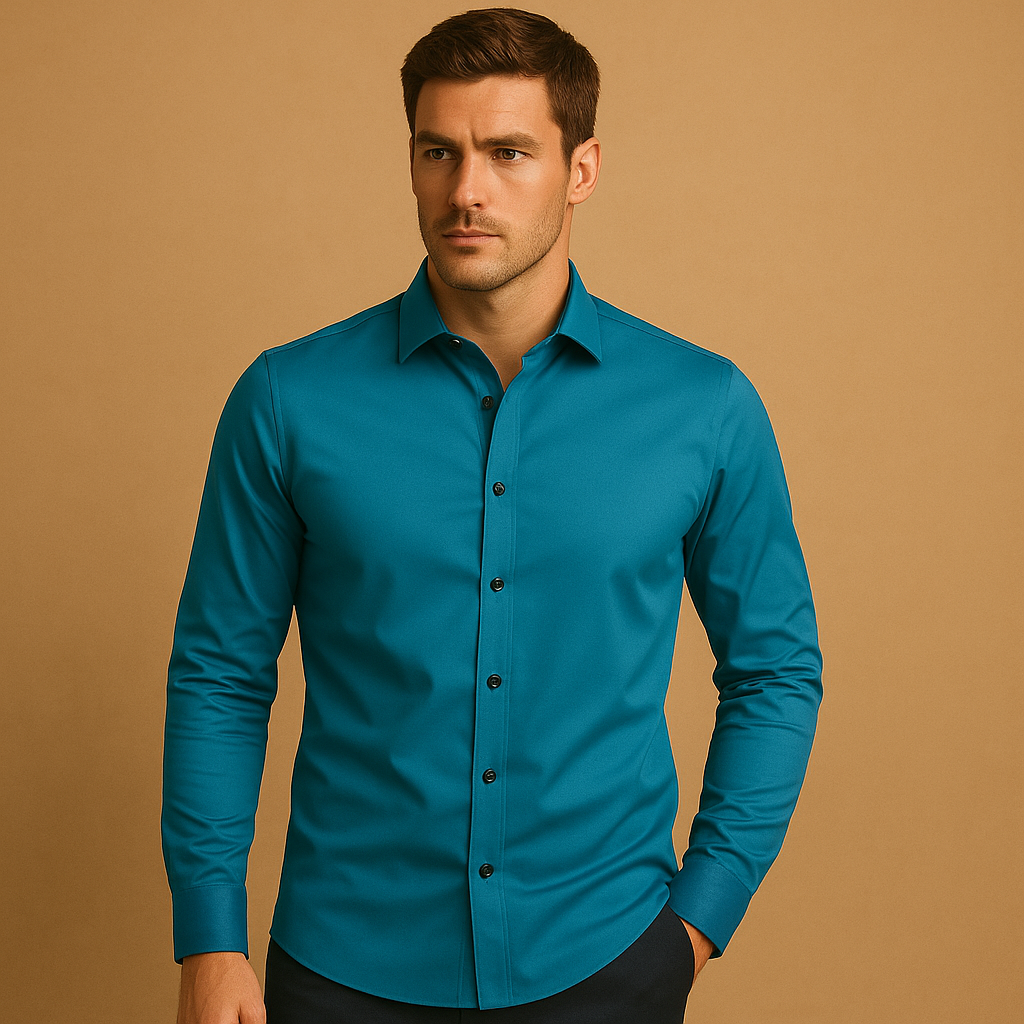 Męska koszula slim-fit ze stretchem
