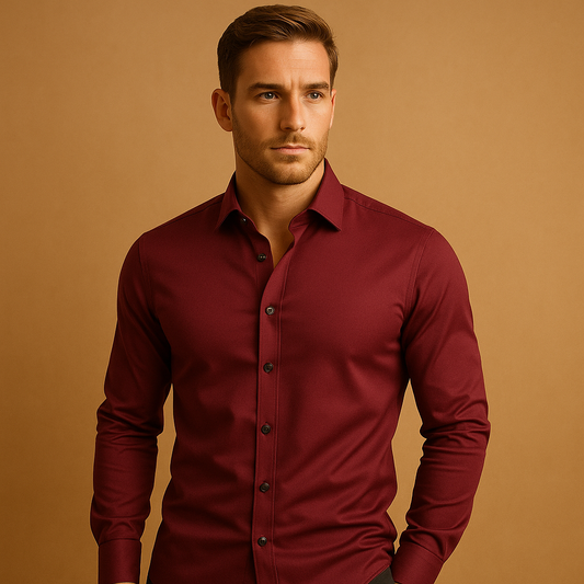 Męska koszula slim-fit ze stretchem