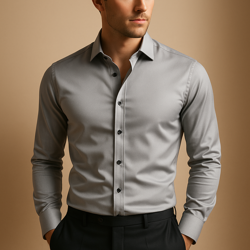 Męska koszula slim-fit ze stretchem