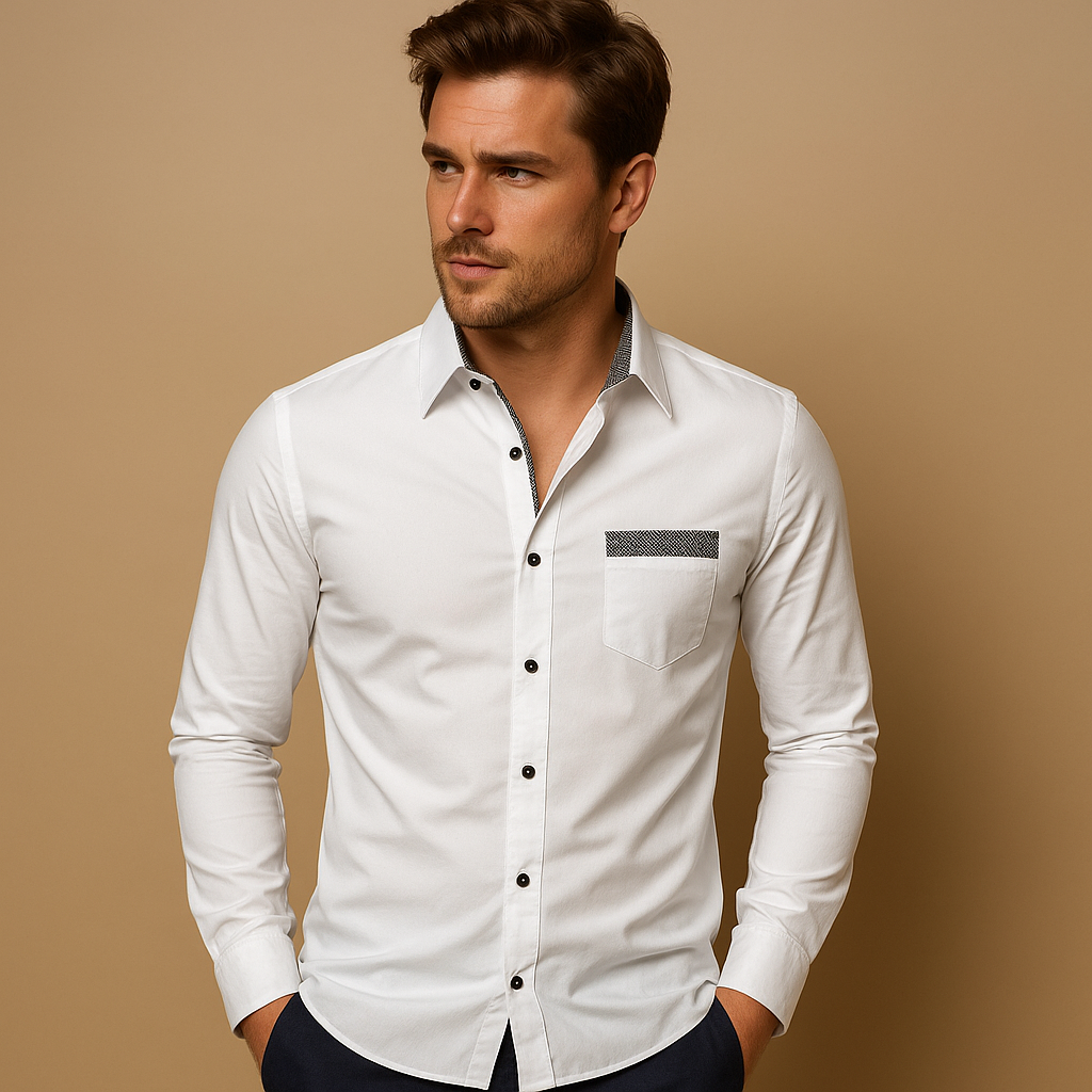 Stylowa koszula męska slim fit