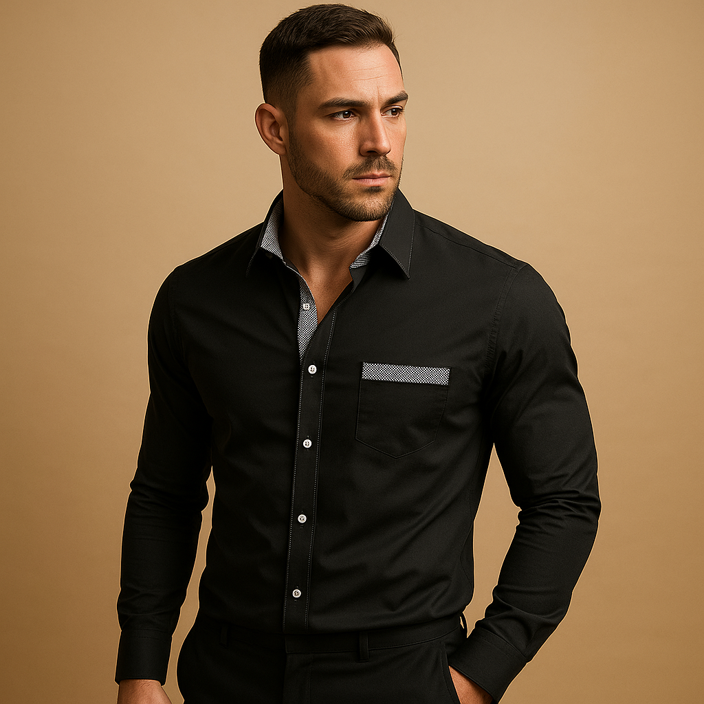 Stylowa koszula męska slim fit