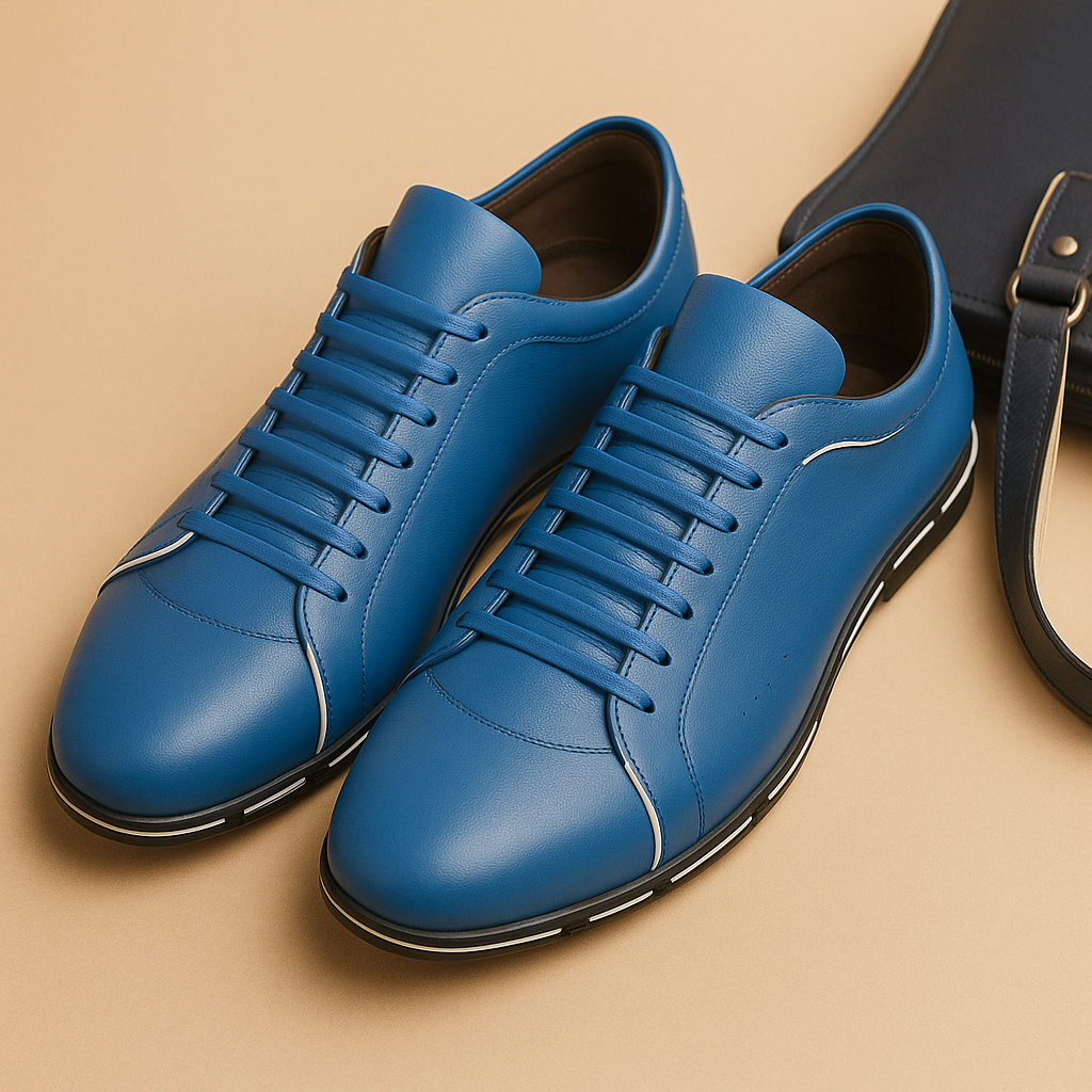 Stylowe sznurowane buty z wygodną podeszwą dla mężczyzn