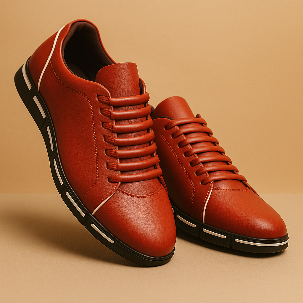 Stylowe sznurowane buty z wygodną podeszwą dla mężczyzn