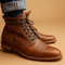 Stylowe, ciepłe buty z wysoką cholewką dla mężczyzn