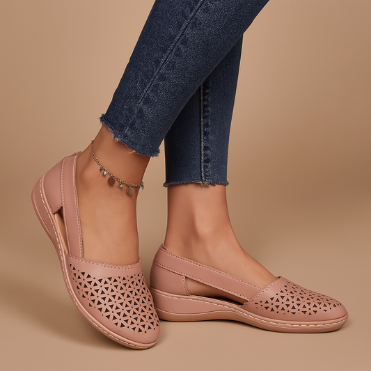 Przewiewne buty wsuwane z wycięciami dla kobiet