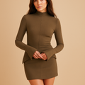 Minimalistyczna elegancka sukienka dla kobiet