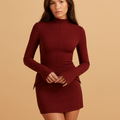 Minimalistyczna elegancka sukienka dla kobiet