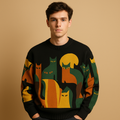 Sweter oversize dla mężczyzn
