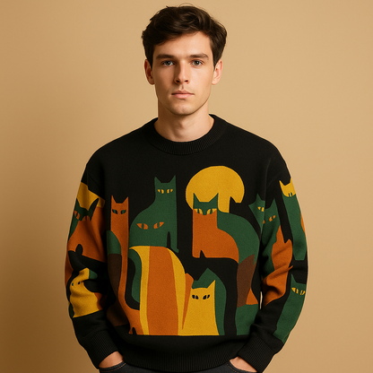 Sweter oversize dla mężczyzn