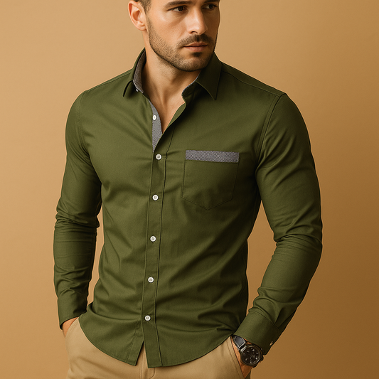 Stylowa koszula męska slim fit