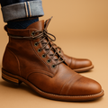 Stylowe, ciepłe buty z wysoką cholewką dla mężczyzn