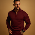 Sweter męski z zamkiem błyskawicznym