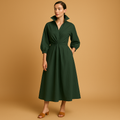 Inspirowana stylem vintage sukienka o linii A dla kobiet
